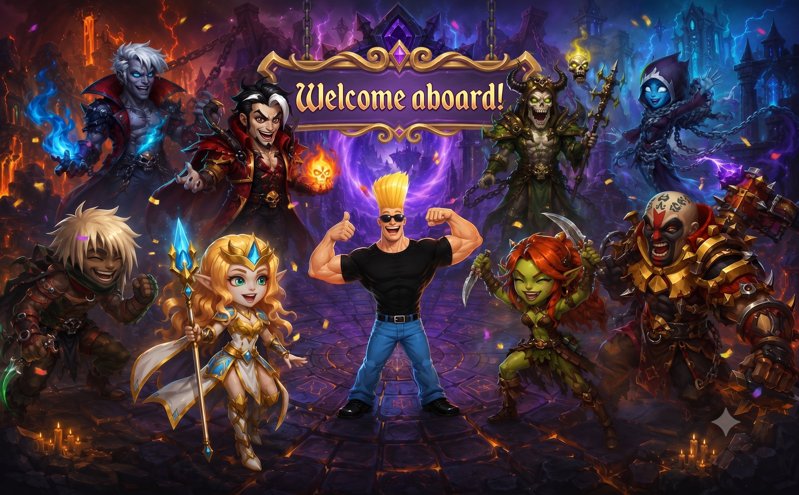 Welcome aboard! BigBoyBot and the Hero Wars Alliance heroes
